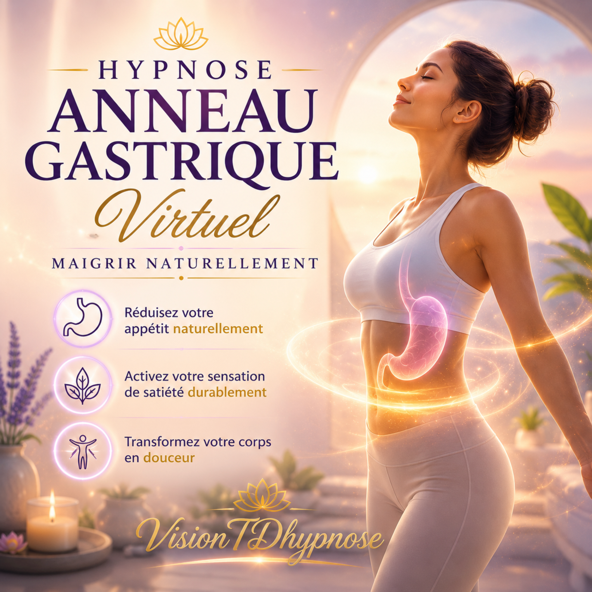 ⚖️ Anneau gastrique virtuel – Hypnose pour perdre du poids