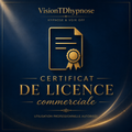 📜 Certificat de licence commerciale