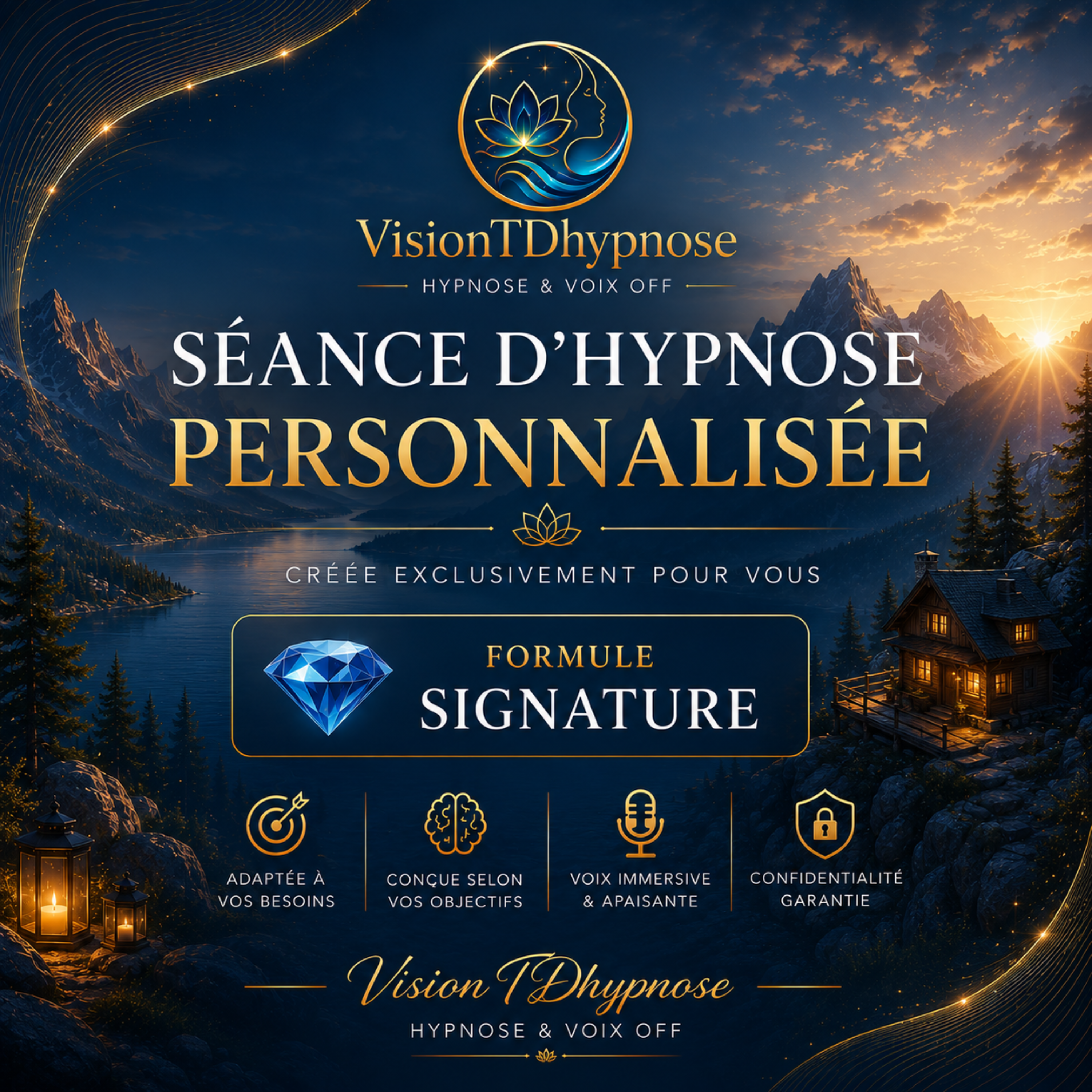 💎 Séance d’hypnose personnalisée – Formule Signature
